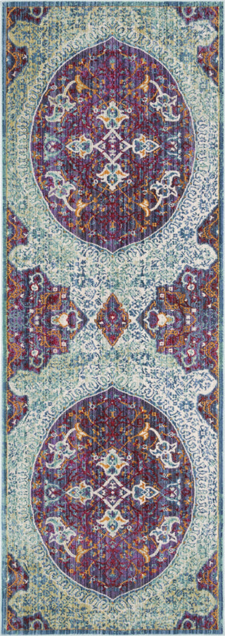 Safavieh Sutton SUT401A Purple/Turquoise Area Rug 