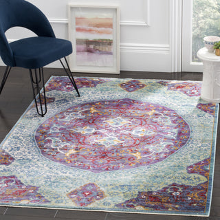 Safavieh Sutton SUT401A Purple/Turquoise Area Rug  Feature