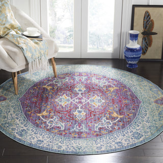 Safavieh Sutton SUT401A Purple/Turquoise Area Rug 