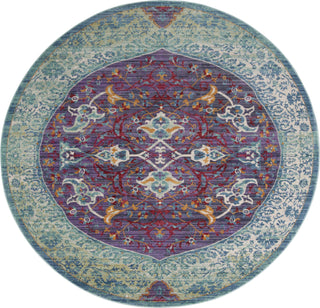 Safavieh Sutton SUT401A Purple/Turquoise Area Rug 