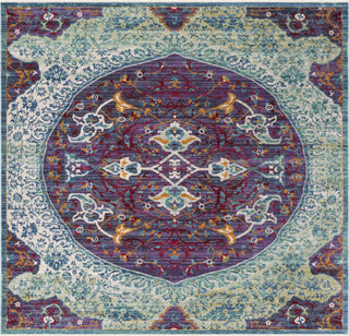 Safavieh Sutton SUT401A Purple/Turquoise Area Rug 