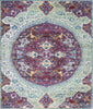 Safavieh Sutton SUT401A Purple/Turquoise Area Rug 