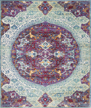 Safavieh Sutton SUT401A Purple/Turquoise Area Rug 