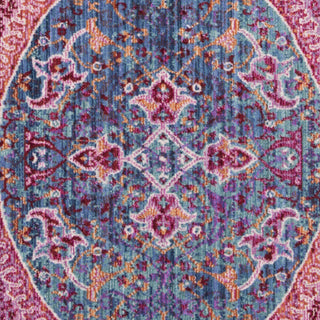 Safavieh Sutton SUT401B Turquoise/Fuchsia Area Rug 