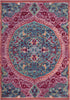 Safavieh Sutton SUT401B Turquoise/Fuchsia Area Rug main image