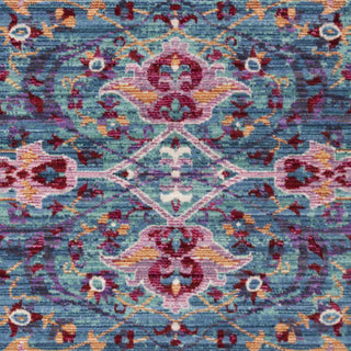 Safavieh Sutton SUT401B Turquoise/Fuchsia Area Rug 