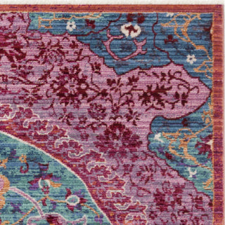 Safavieh Sutton SUT401B Turquoise/Fuchsia Area Rug 