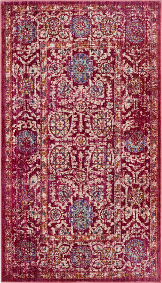 Safavieh Sutton SUT402D Fuchsia/Ivory Area Rug 