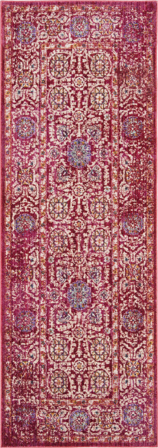 Safavieh Sutton SUT402D Fuchsia/Ivory Area Rug 