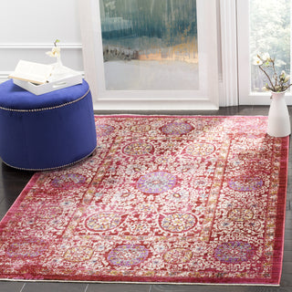 Safavieh Sutton SUT402D Fuchsia/Ivory Area Rug  Feature