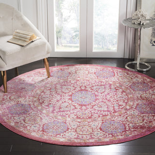 Safavieh Sutton SUT402D Fuchsia/Ivory Area Rug 