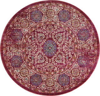 Safavieh Sutton SUT402D Fuchsia/Ivory Area Rug 