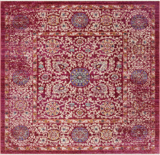 Safavieh Sutton SUT402D Fuchsia/Ivory Area Rug 