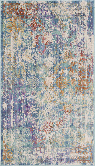 Safavieh Sutton SUT403A Turquoise/Lavander Area Rug 