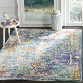 Safavieh Sutton SUT403A Turquoise/Lavander Area Rug  Feature