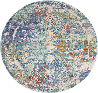 Safavieh Sutton SUT403A Turquoise/Lavander Area Rug 