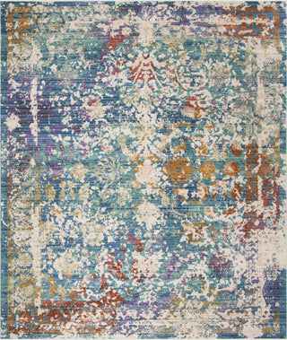 Safavieh Sutton SUT403A Turquoise/Lavander Area Rug 