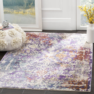 Safavieh Sutton SUT403F Lavander/Ivory Area Rug  Feature