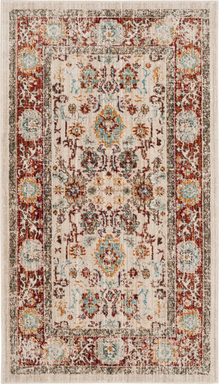 Safavieh Sutton SUT405L Ivory/Brick Area Rug 