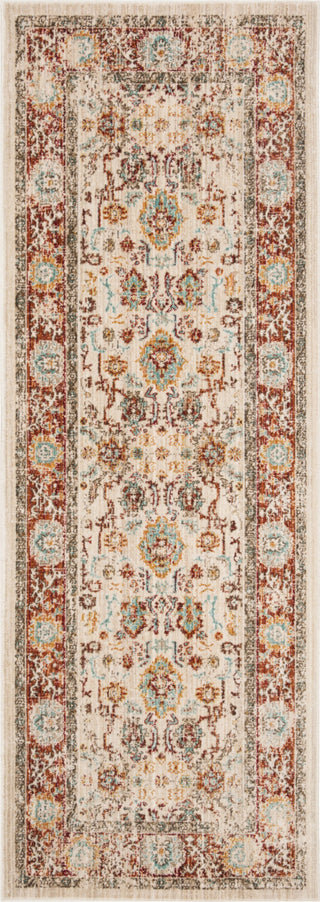 Safavieh Sutton SUT405L Ivory/Brick Area Rug 