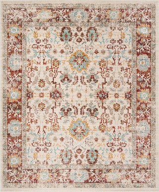 Safavieh Sutton SUT405L Ivory/Brick Area Rug 