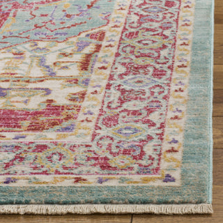 Safavieh Sutton SUT406J Aqua/Multi Area Rug 