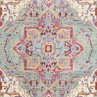 Safavieh Sutton SUT406J Aqua/Multi Area Rug 