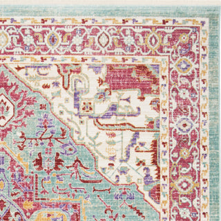 Safavieh Sutton SUT406J Aqua/Multi Area Rug 