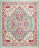 Safavieh Sutton SUT406J Aqua/Multi Area Rug 