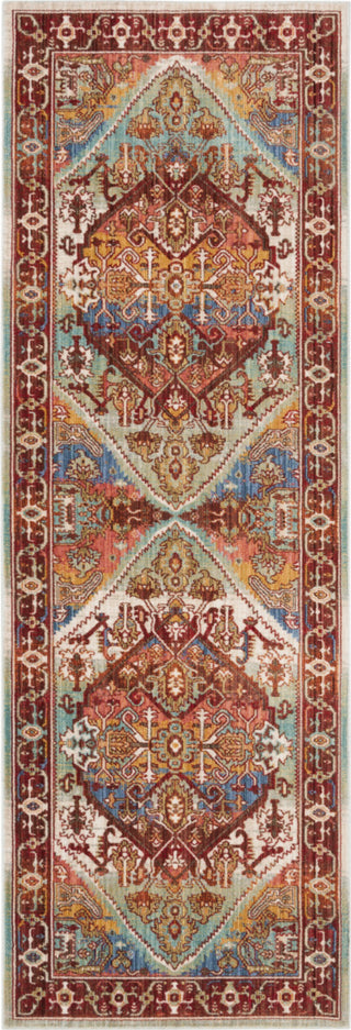 Safavieh Sutton SUT408P Rust/Multi Area Rug 