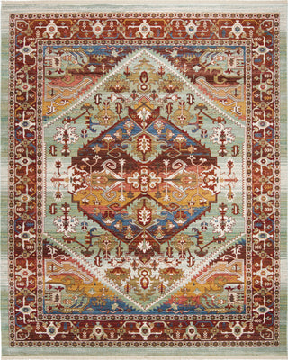 Safavieh Sutton SUT408P Rust/Multi Area Rug 