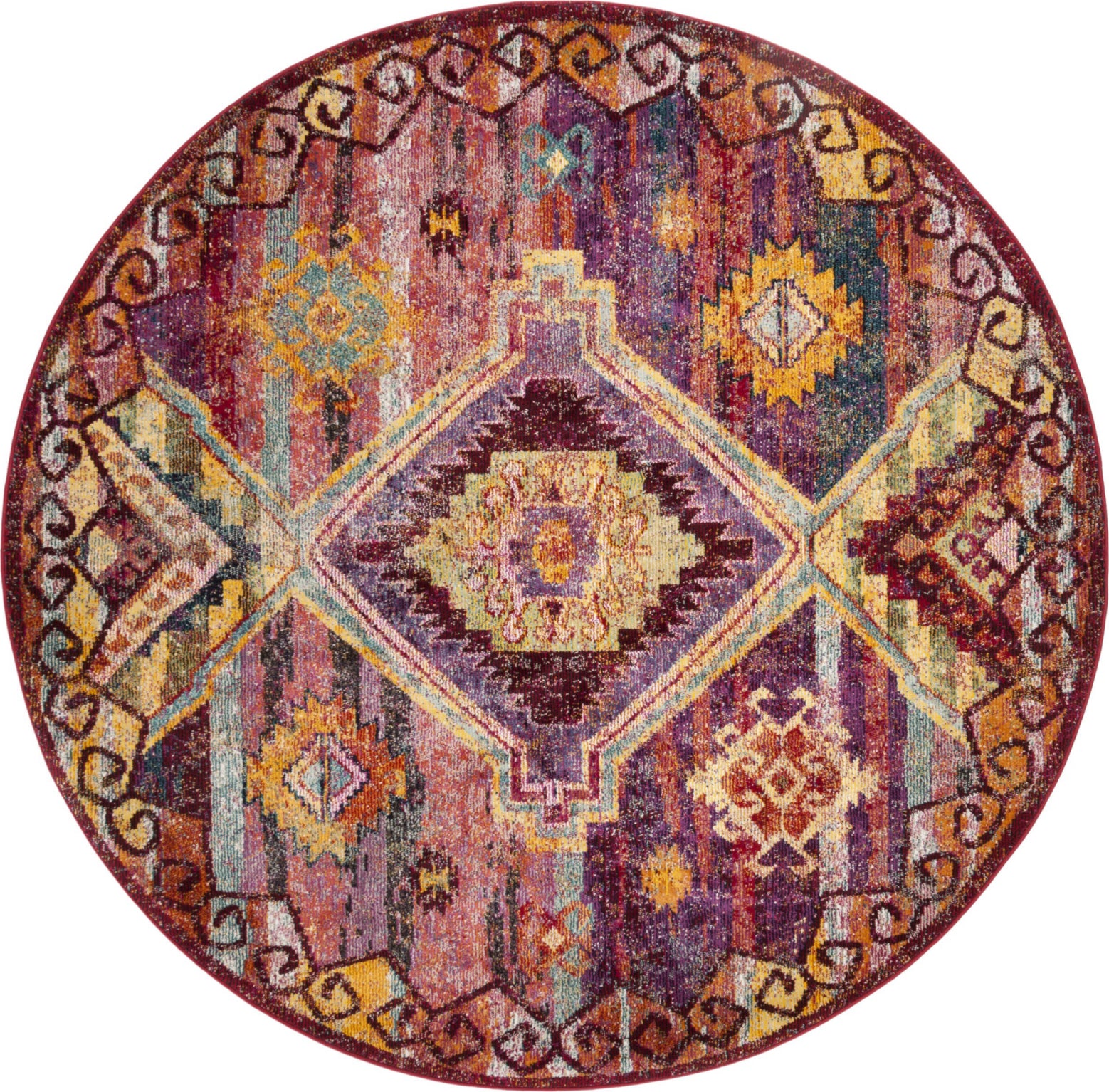 Safavieh Savannah SVH622K Red/Violet Area Rug – Incredible Rugs and Decor