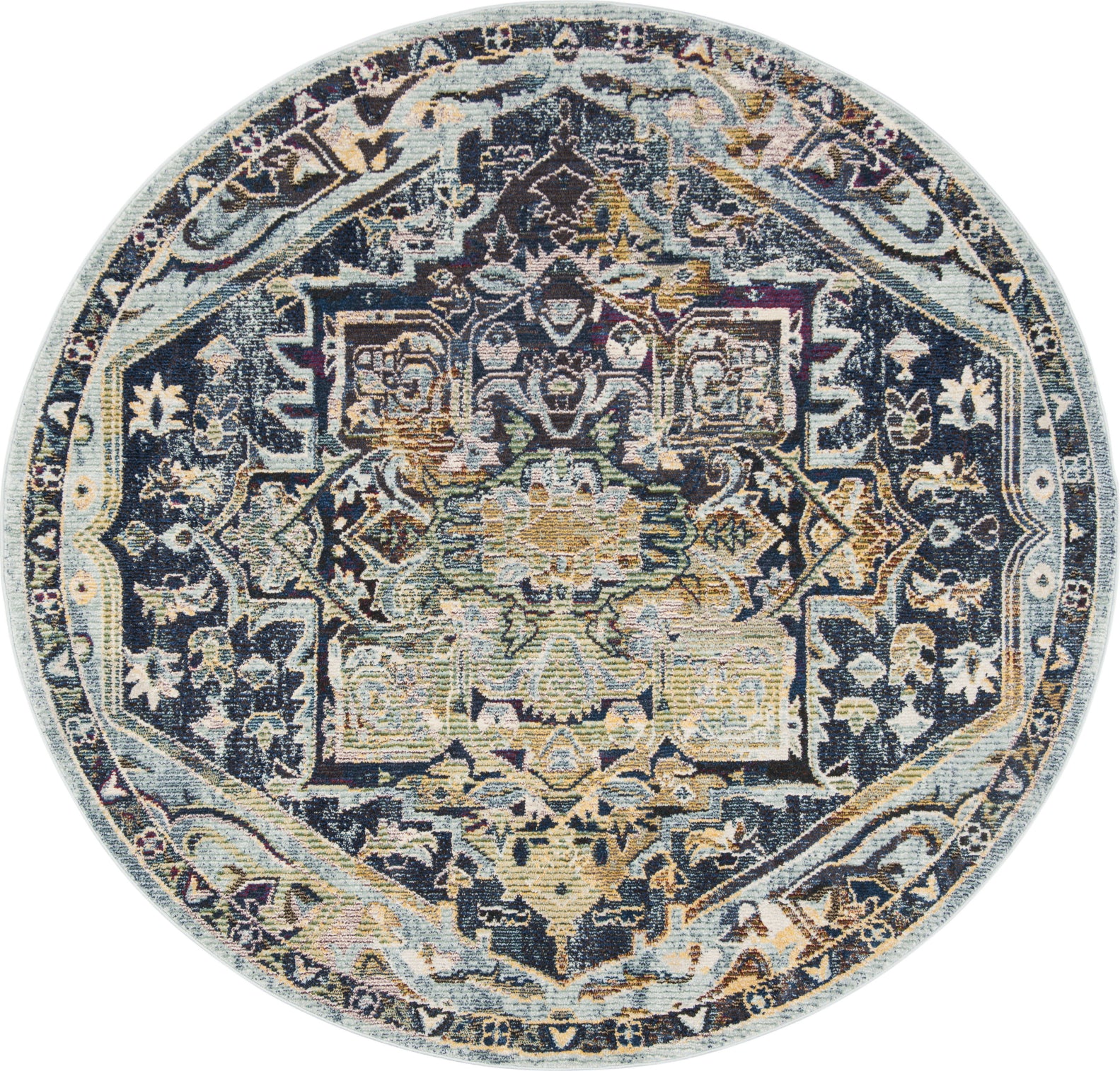 Safavieh Savannah SVH632J Navy/Creme Area Rug – Incredible Rugs and Decor