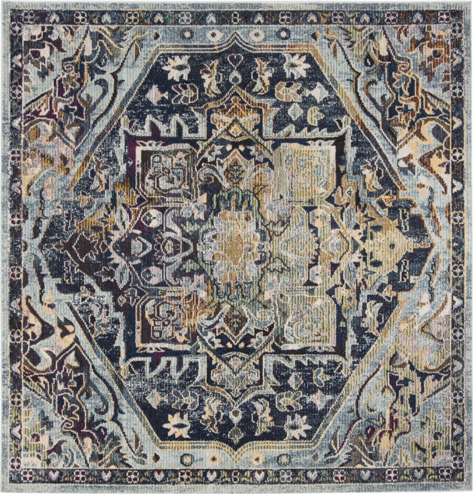 Safavieh Savannah SVH632J Navy/Creme Area Rug – Incredible Rugs and Decor
