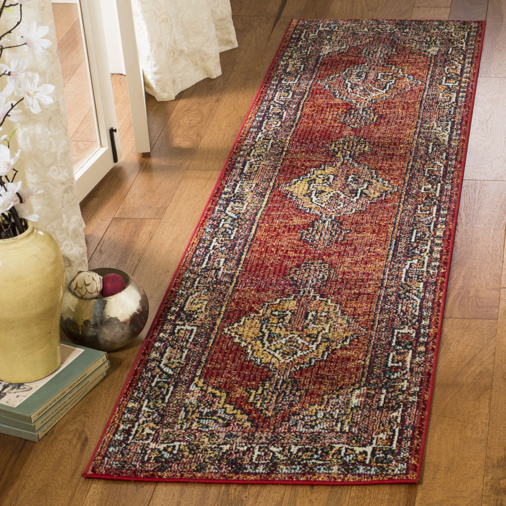 Safavieh Savannah SVH650R Red/Red Area Rug  Feature