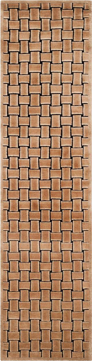 Safavieh Tibetan TB104 Taupe/Black Area Rug 