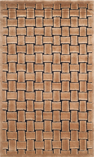 Safavieh Tibetan TB104 Taupe/Black Area Rug main image