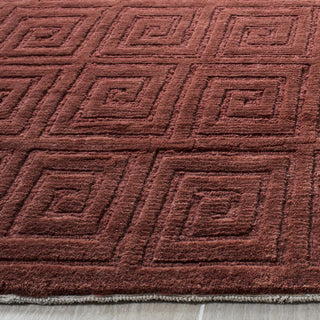 Safavieh Tibetan TB108 Rust Area Rug Detail