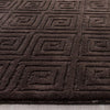Safavieh Tibetan TB108 Chocolate Area Rug Detail