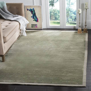 Safavieh Tibetan TB212 Olive Area Rug Room Scene Feature