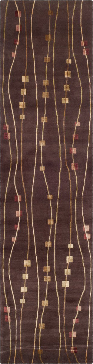 Safavieh Tibetan TB381 Chocolate Area Rug 