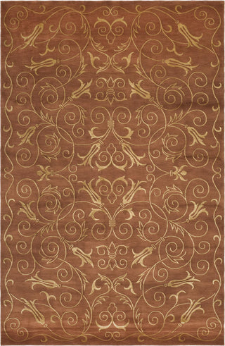 Safavieh Tibetan TB417 Rust/Gold Area Rug main image