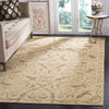 Safavieh Tibetan TB417 Light Gold Area Rug Room Scene Feature