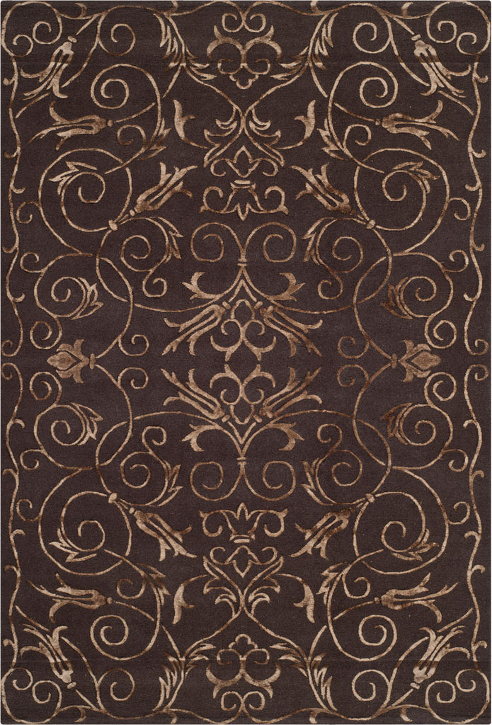 Safavieh Tibetan TB417 Chocolate Area Rug main image
