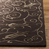 Safavieh Tibetan TB417 Chocolate Area Rug Detail