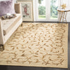 Safavieh Tibetan TB422 Gold Area Rug Room Scene Feature