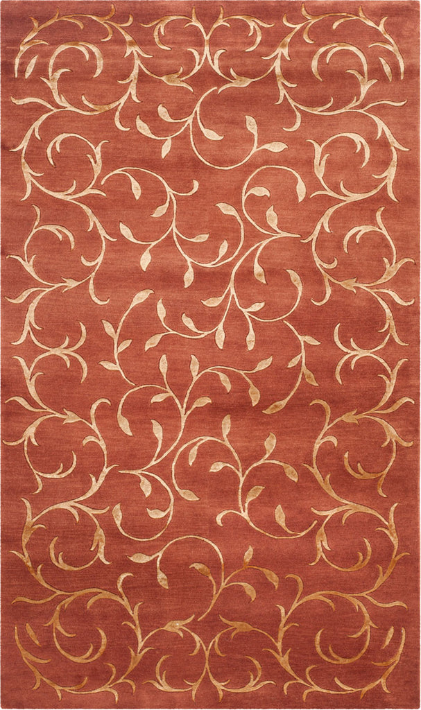 Safavieh Tibetan TB422 Rust/Gold Area Rug main image