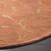 Safavieh Tibetan TB422 Rust/Gold Area Rug Detail