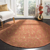 Safavieh Tibetan TB422 Rust/Gold Area Rug Room Scene Feature