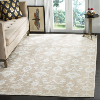 Safavieh Tibetan TB651 Linen/Antique White Area Rug Room Scene Feature